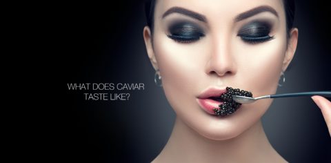 What does caviar taste like?