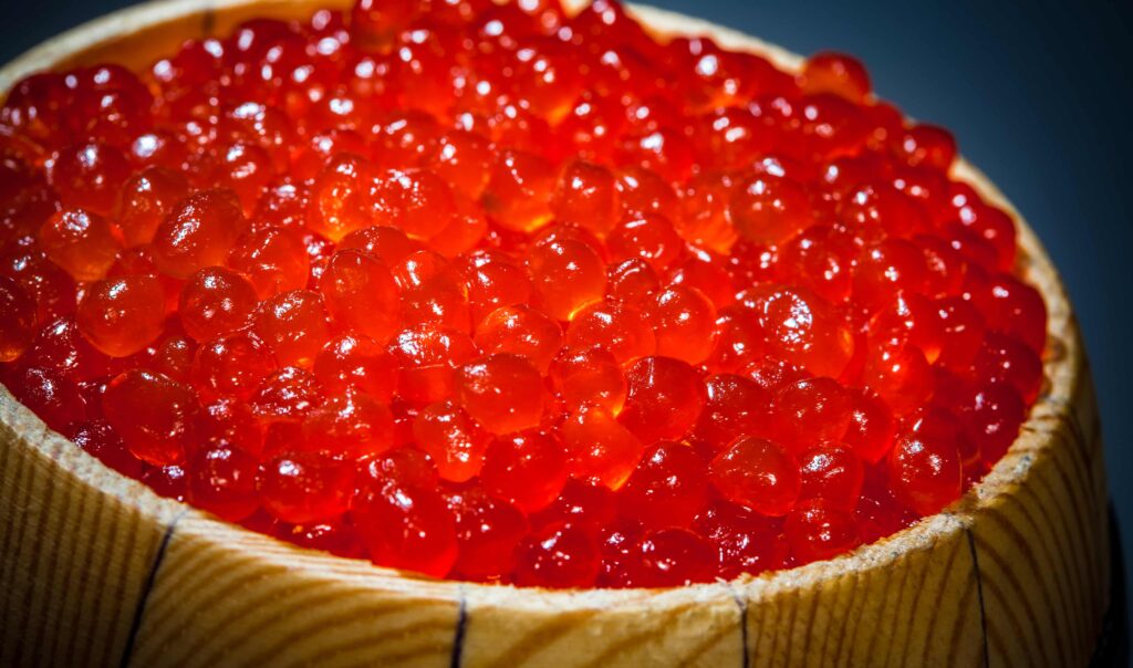 how to eat salmon roe
