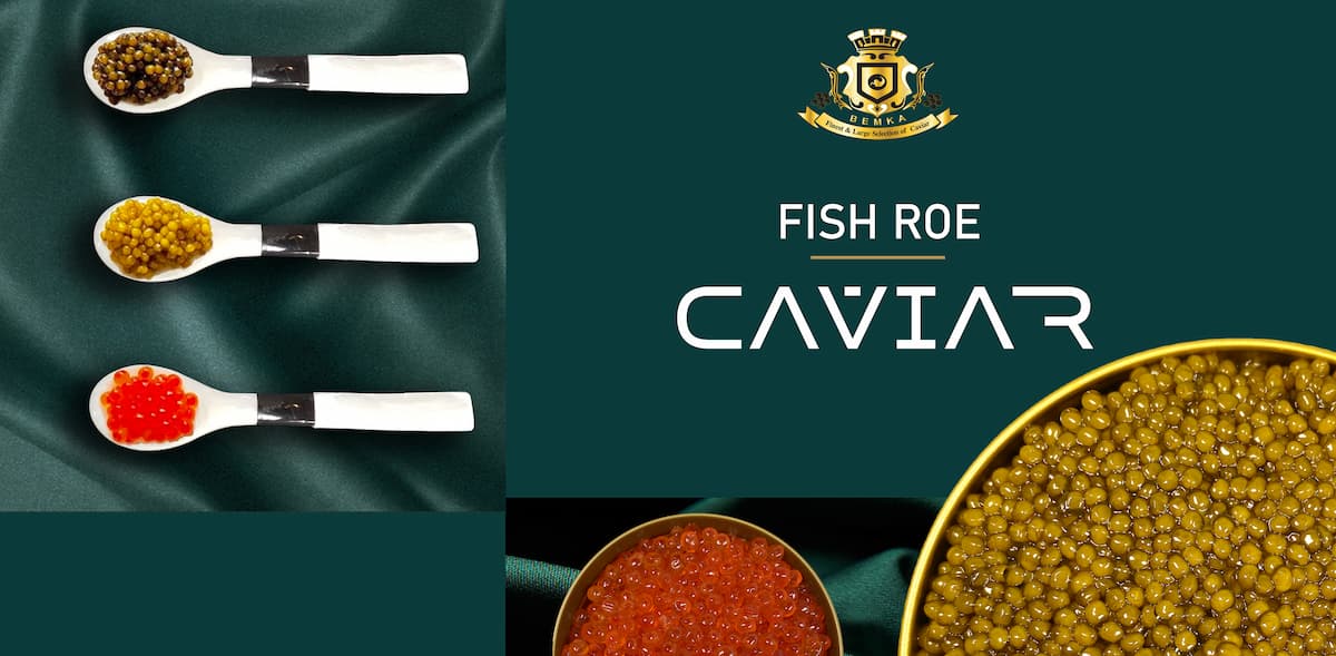 What is Fish roe and what is the difference with Caviar?