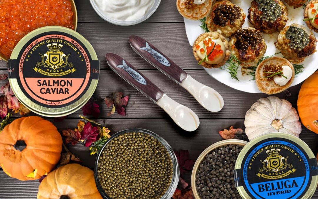 Caviar halloween recipes