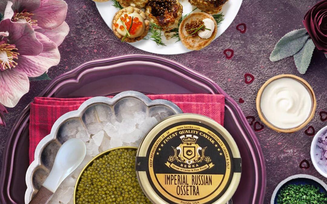 Unique Saint Valentine with Caviar